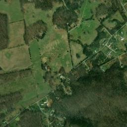 Hickory Tennessee High Resolution Satellite Map