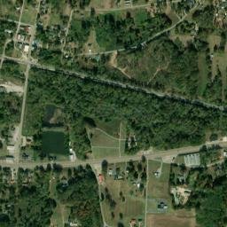 Hollow Rock Tennessee High Resolution Satellite Map