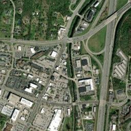 Brentwood map(satellite map)
