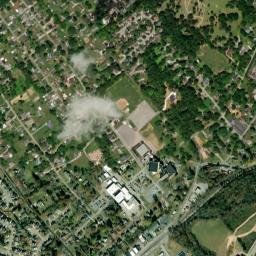 Powell Tennessee High Resolution Satellite Map