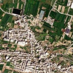 Sannat map(satellite map)