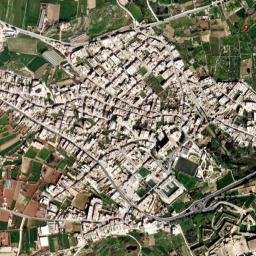 Għajnsielem map(satellite map)