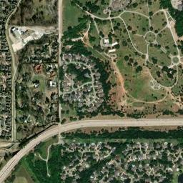 3226 E 93rd St Tulsa Oklahoma High Resolution Satellite Map