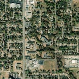 2121 S Hickory Ave, Broken Arrow, OK High Resolution Satellite Map