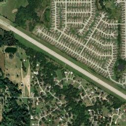 9268-9298 S 256th E Ave Broken Arrow OK High Resolution Satellite Map