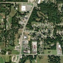 Rock Hill Arkansas High Resolution Satellite Map