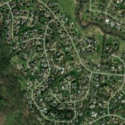 Dekemont Downs Tennessee High Resolution Satellite Map