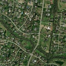 Belle Rive Tennessee High Resolution Satellite Map