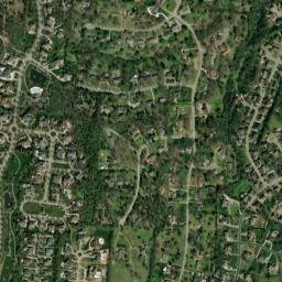 6424-6428 Cloverbrook Dr, Brentwood High Resolution Satellite Map