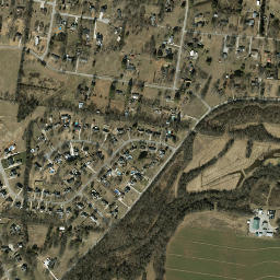 Morningside Acres Tennessee High Resolution Satellite Map