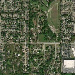Satellite view of Cedar Ridge Country Club
