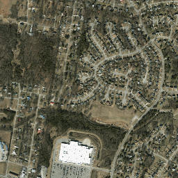 Sandhill Tennessee High Resolution Satellite Map