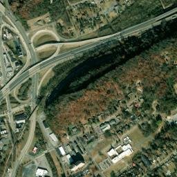 Whittle Springs Tennessee High Resolution Satellite Map