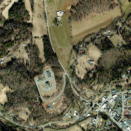 Bakersville map(satellite map)