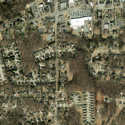 Clemmons map(satellite map)