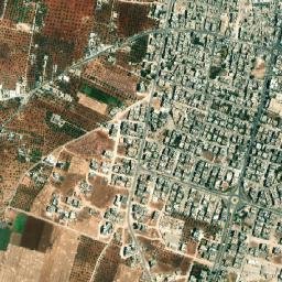 Ma‘arratmişrīn map(satellite map)