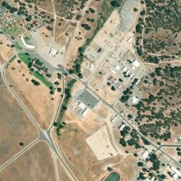 Hunter-Liggett California High Resolution Satellite Map