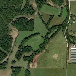 Strain Arkansas High Resolution Satellite Map