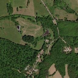 Glade Creek Tennessee High Resolution Satellite Map