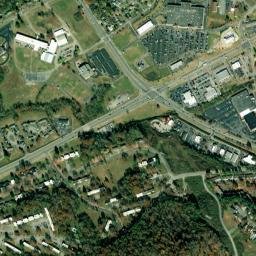 Oak Ridge map(satellite map)