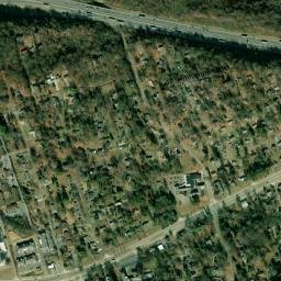 Chilhowee Hills Tennessee High Resolution Satellite Map