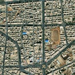Baneh map(satellite map)