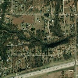 Satellite view of Sapulpa City Golf Course