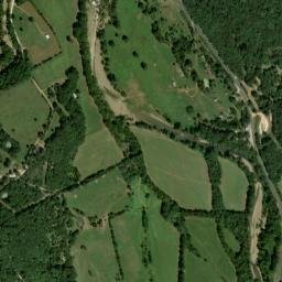 Aurora Arkansas High Resolution Satellite Map