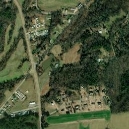 Gibson County map(satellite map)