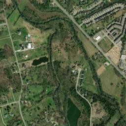 Owl Creek Tennessee High Resolution Satellite Map
