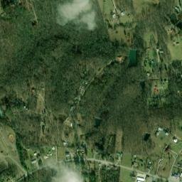 Dykes Crossroads Tennessee High Resolution Satellite Map