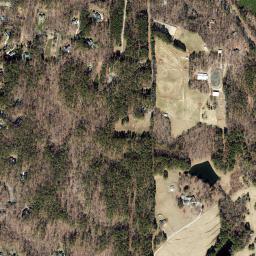Satellite view of Duke University Golf Club