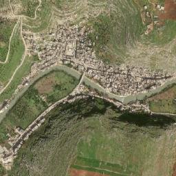 Darkūsh map(satellite map)