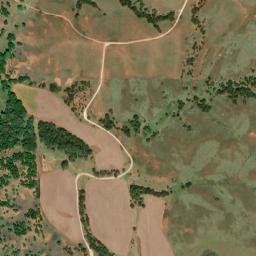 Dewey County map(satellite map)