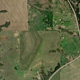 U.S. 77, OK, America High Resolution Satellite Map