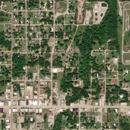Drumright map(satellite map)