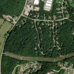 Battlewood Estates Tennessee High Resolution Satellite Map