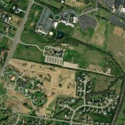 Brentwood South Tennessee High Resolution Satellite Map