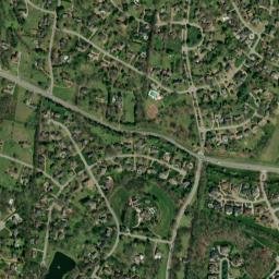 Saratoga Tennessee High Resolution Satellite Map