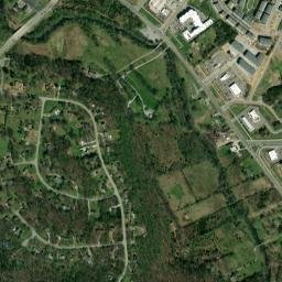 Concord Forest Tennessee High Resolution Satellite Map