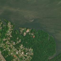 Burchfield Heights Tennessee High Resolution Satellite Map