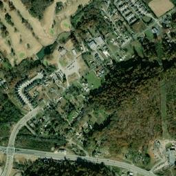 Tekoa Tennessee High Resolution Satellite Map