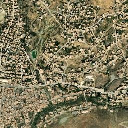 Melouza map(satellite map)