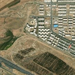 Hashtgerd New City map(satellite map)