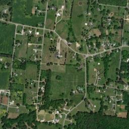 Hustburg Tennessee High Resolution Satellite Map