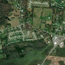 Lake Road Tennessee High Resolution Satellite Map