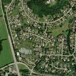 Berrys Chapel Tennessee High Resolution Satellite Map