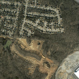 863-873 Briargrove Drive, La Vergne, TN High Resolution Satellite Map