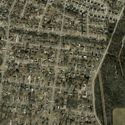 Lake Farm Estates Tennessee High Resolution Satellite Map