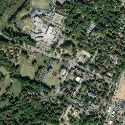 Wake Forest map(satellite map)